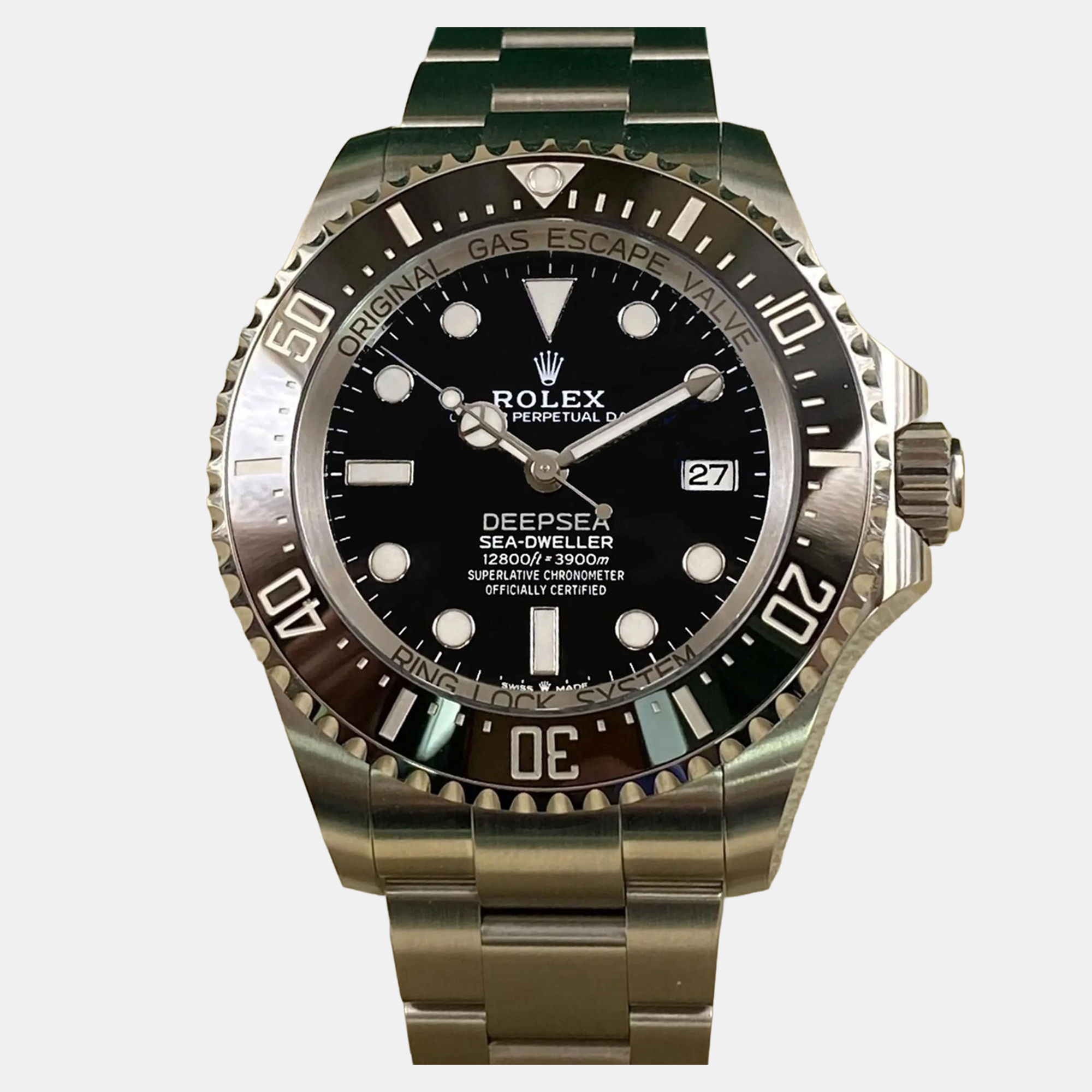 

Rolex Sea-Dweller 136660 Automatic Black Dial Ceramic Stainless Steel Men's Wristwatch