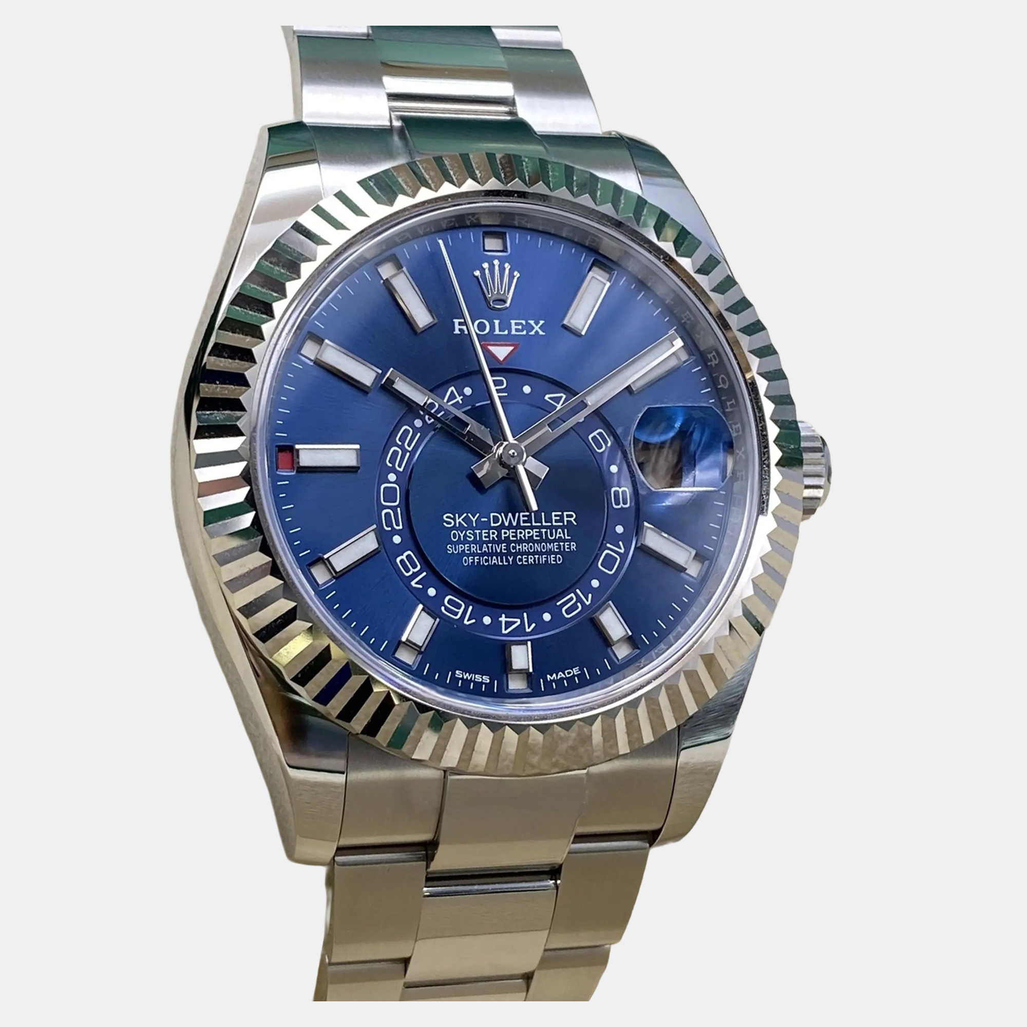 

Rolex Sky-Dweller 326934 Automatic Blue Dial Stainless Steel Men's Wristwatch
