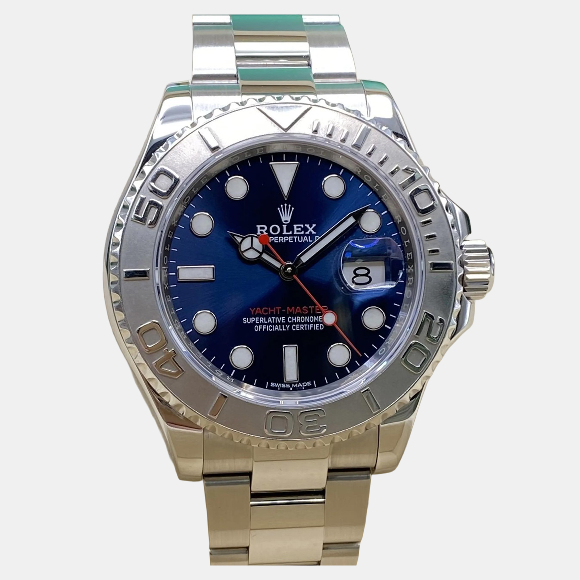 

Rolex Yacht-Master 116622 Automatic Blue Dial Stainless Steel Men's Wristwatch