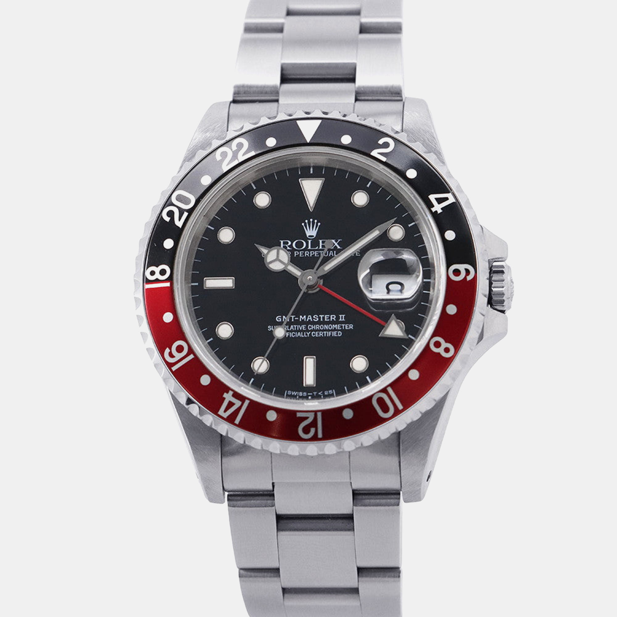

Rolex GMT-Master II 16710 Automatic Black Stainless Steel Men's Wristwatch 40 mm