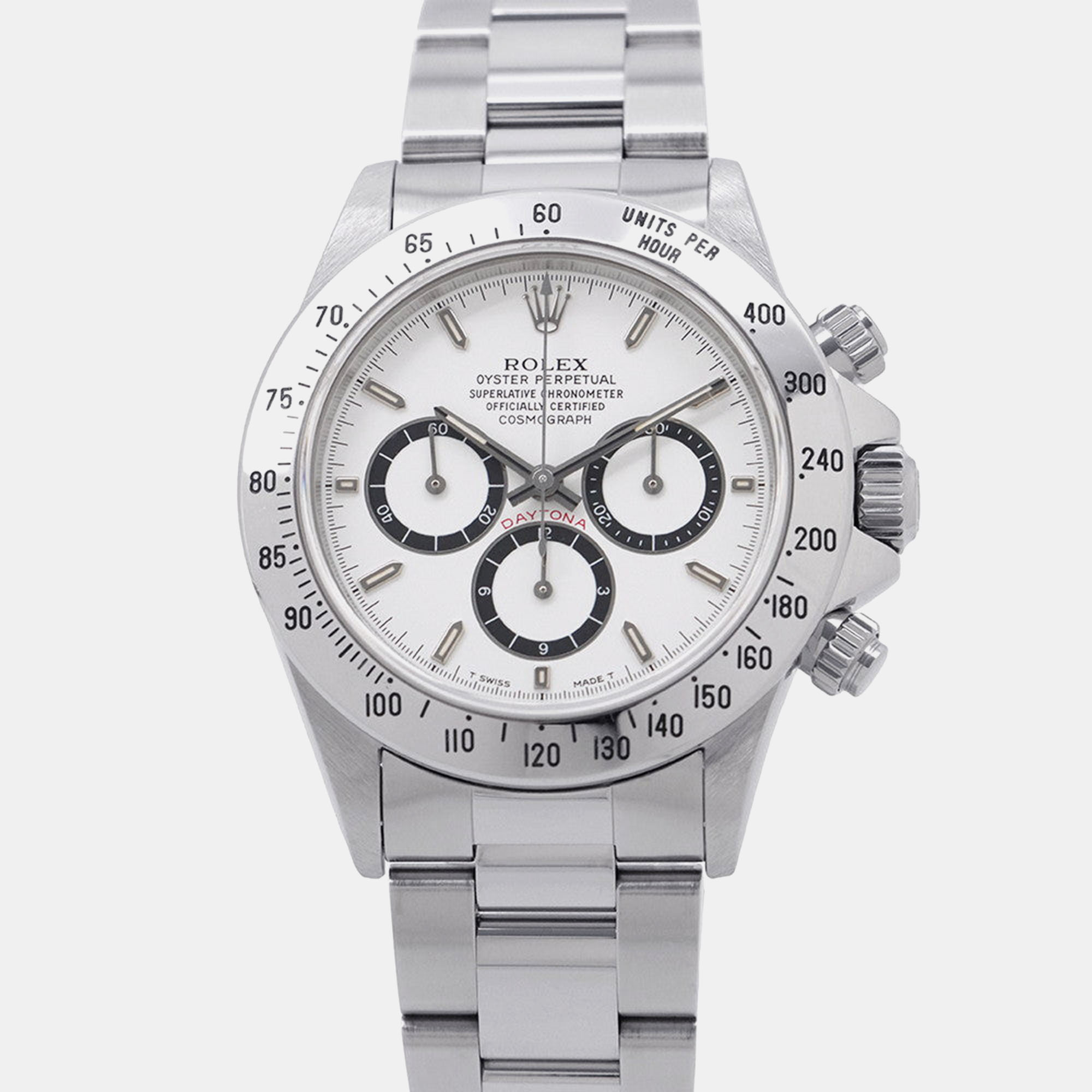 

Rolex Cosmograph Daytona 16520 Automatic White Stainless Steel Men's Wristwatch 40 mm