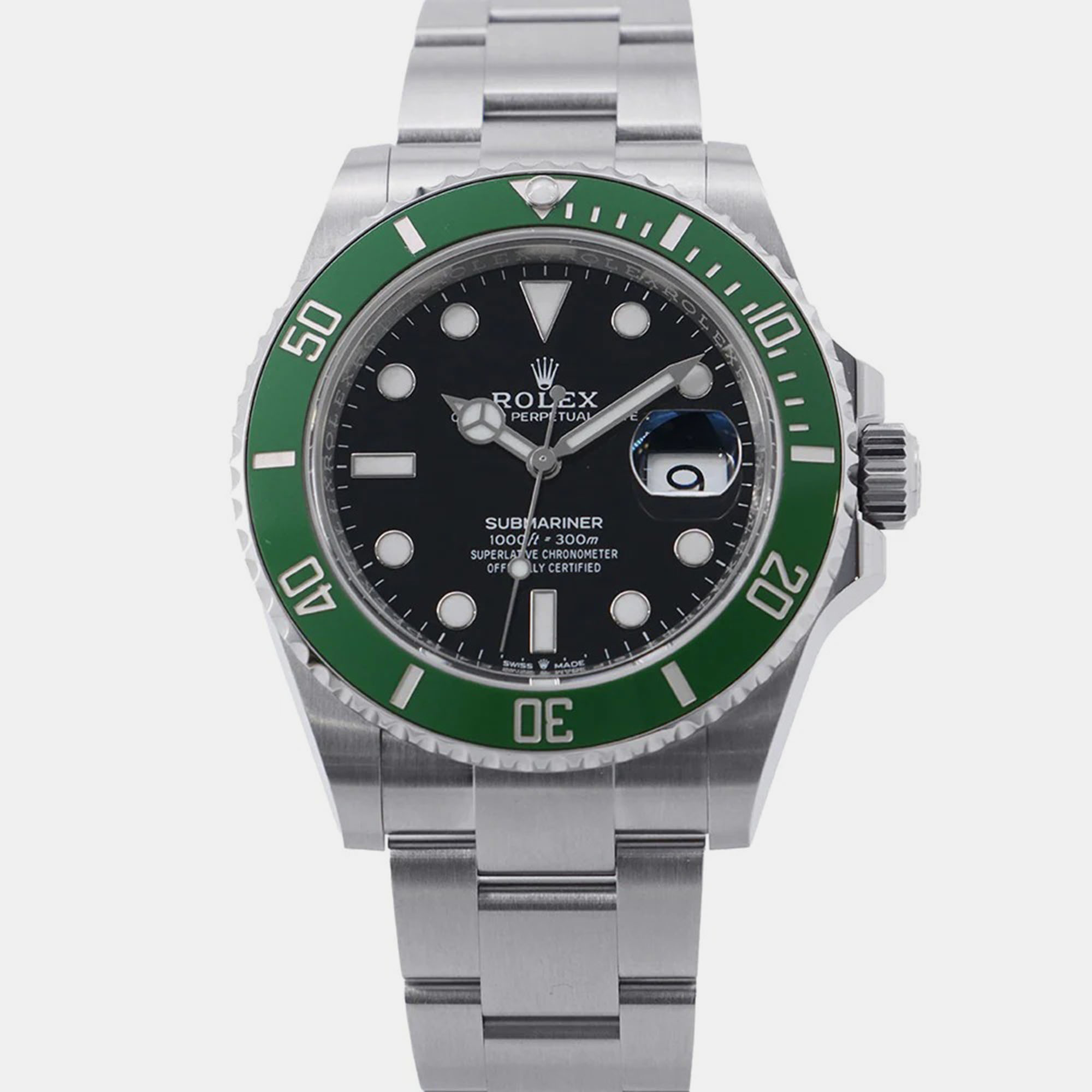 Rolex Submariner 126610LV Automatic Black Stainless Steel Men’s Wristwatch 41 mm