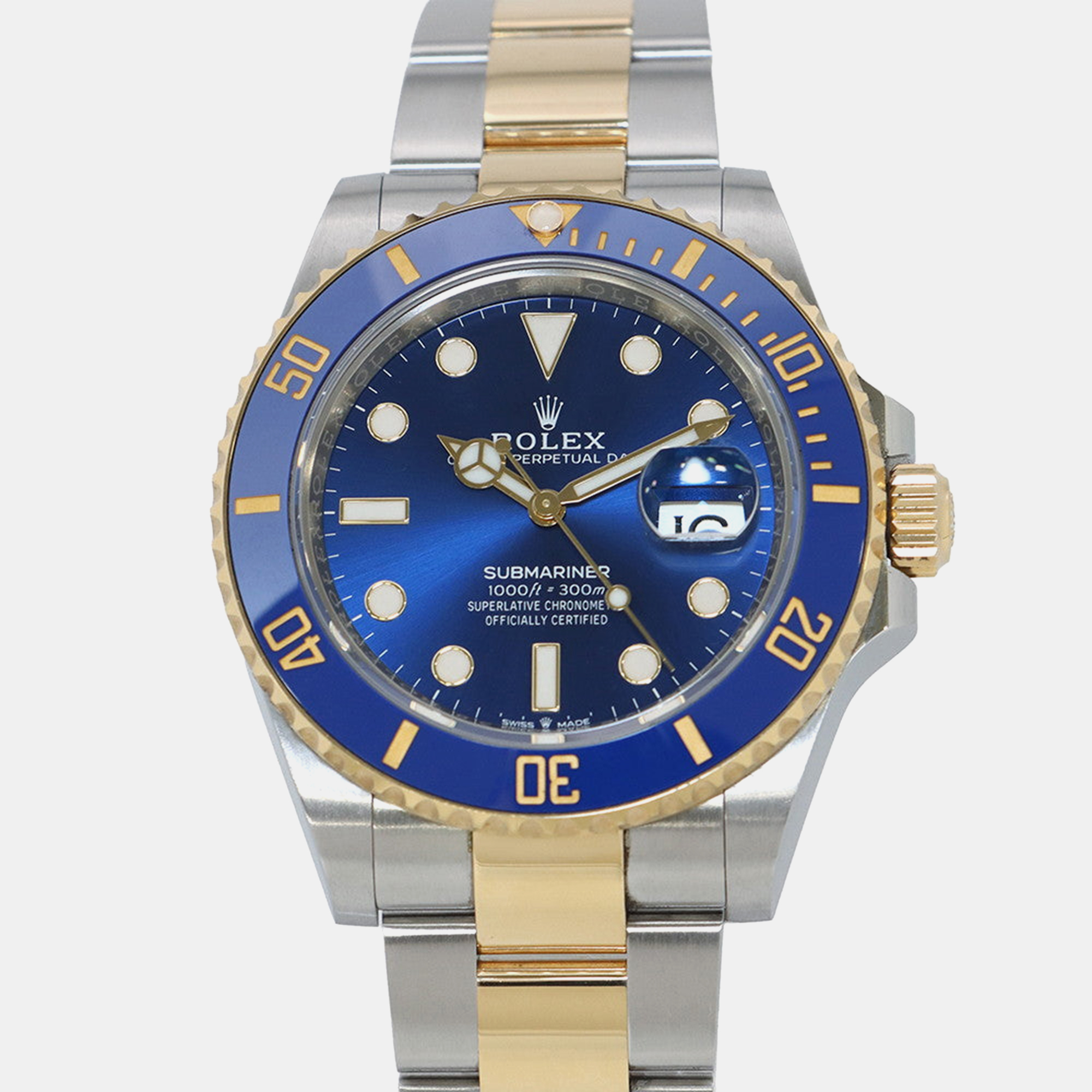 

Rolex Submariner 126613LB Automatic Blue 18k Yellow Gold Stainless Steel Men's Wristwatch 41 mm