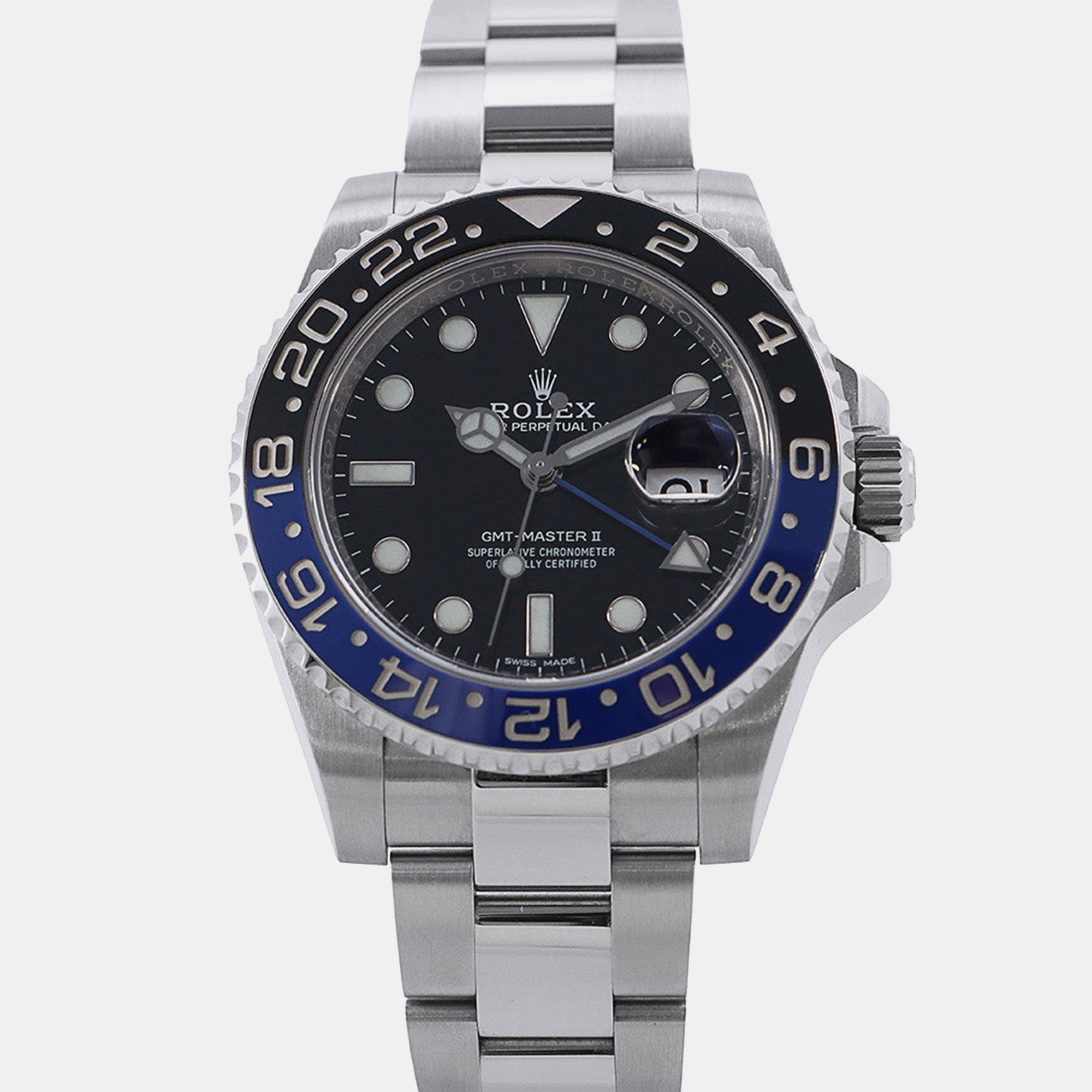 

Rolex GMT-Master II 116710BLNR Automatic Black Stainless Steel Men's Wristwatch 40 mm