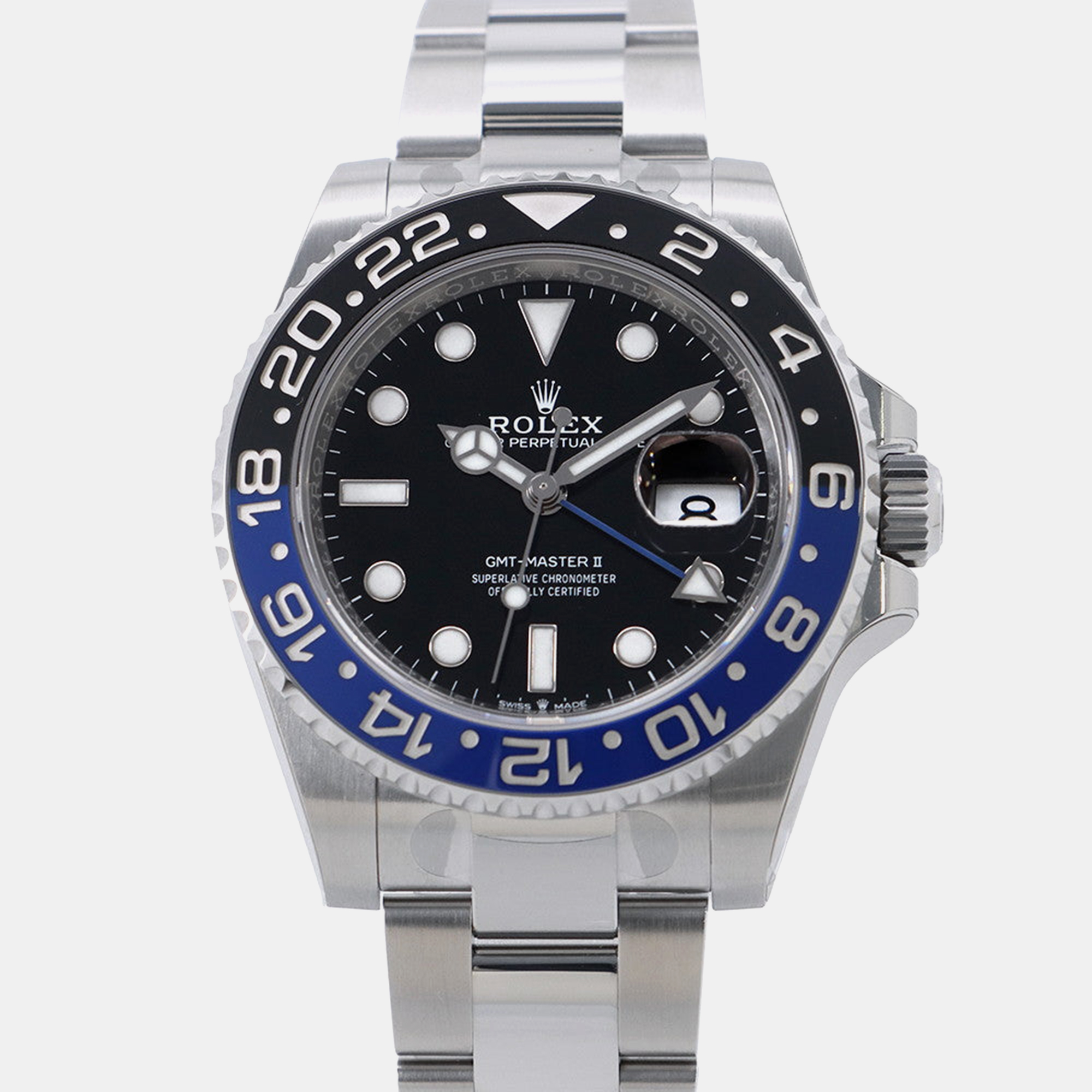 Rolex GMT-Master II 126710BLNR Automatic Black Stainless Steel Men’s Wristwatch 40 mm