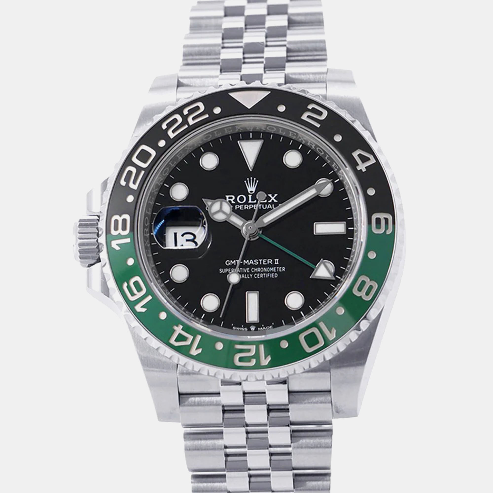 

Rolex GMT-Master II 126720VTNR Automatic Black Stainless Steel Men's Wristwatch 40 mm