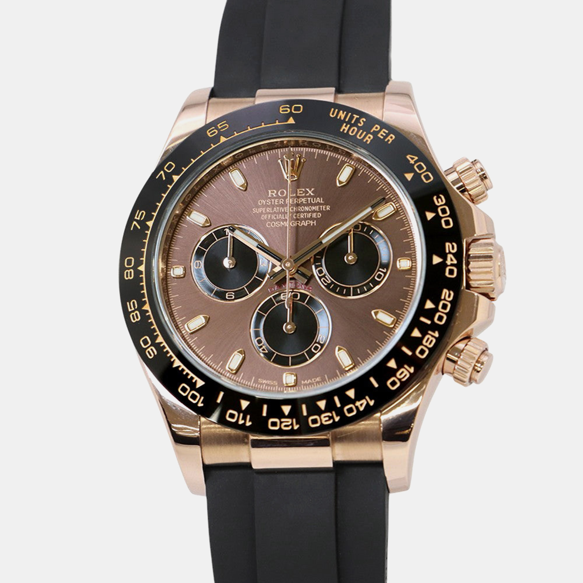 

Rolex Cosmograph Daytona 116515LN Automatic Brown 18k Rose Gold Men's Wristwatch 40 mm