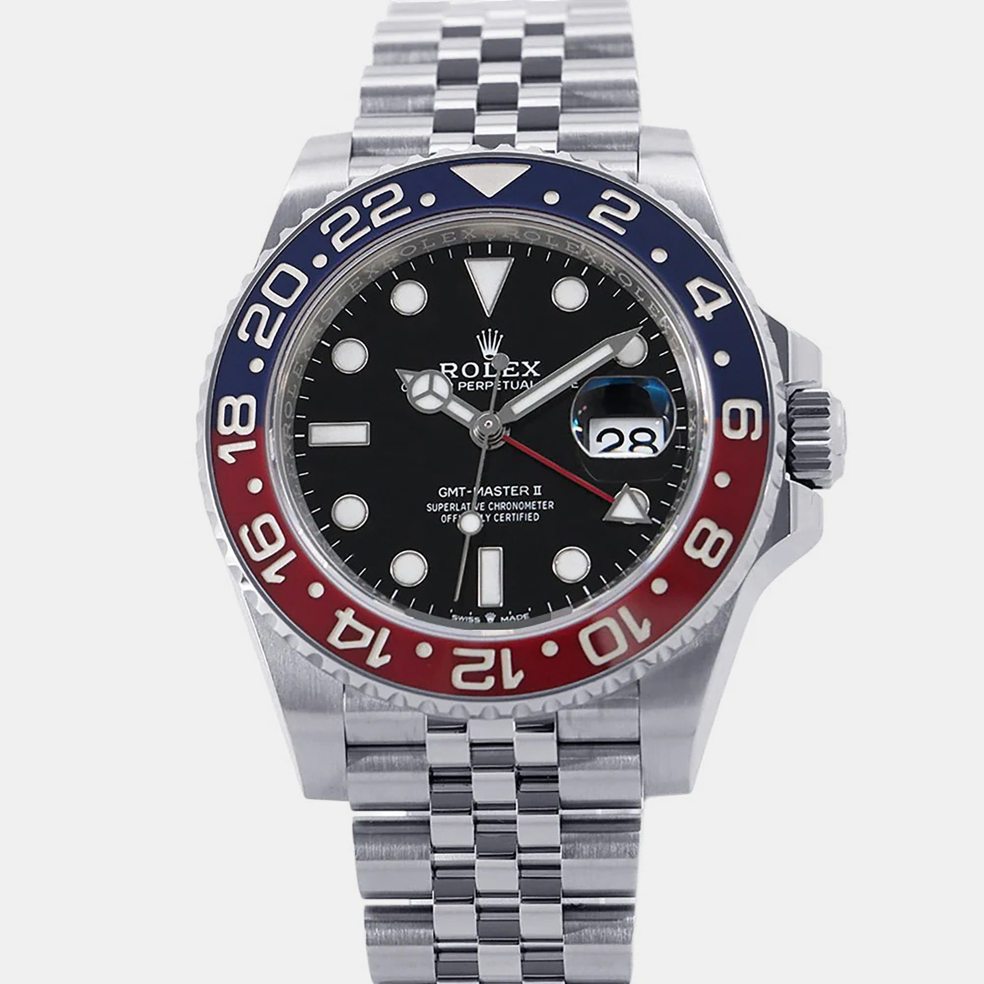

Rolex GMT-Master II126710BLRO Black Stainless Steel Automatic Men's Wristwatch
