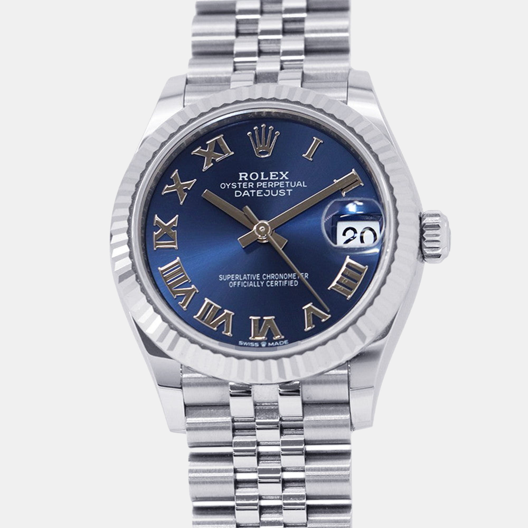 

Rolex Datejust 278274 Blue Stainless Steel Automatic Men Wristwatch
