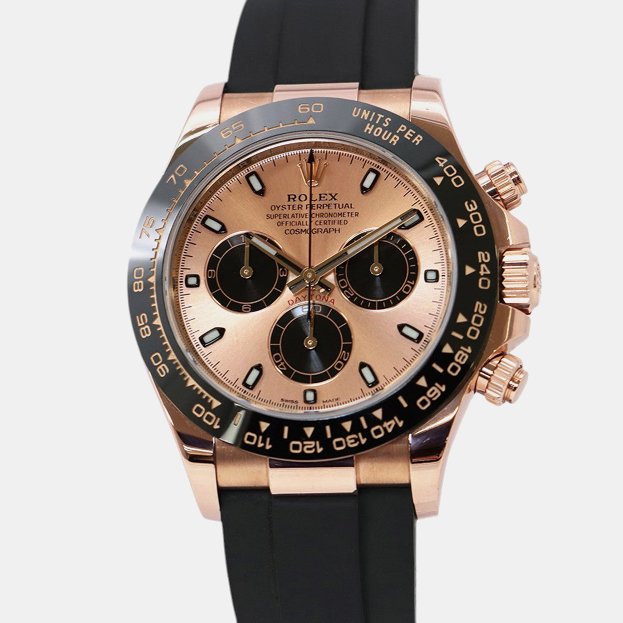 

Rolex Cosmograph Daytona 116515LN Automatic Chronograph Brown Dial 18k Rose Gold Men's Wristwatch