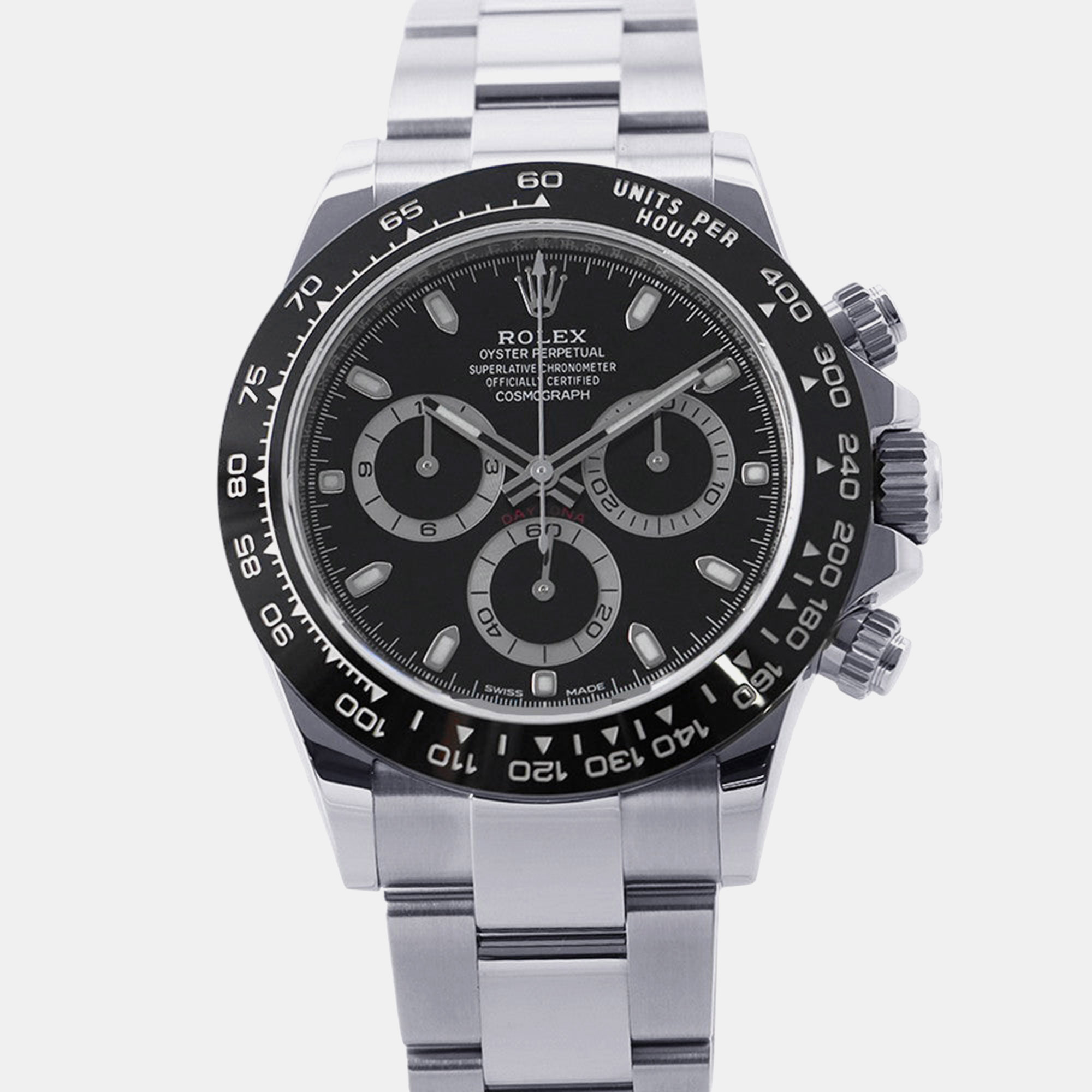 

Rolex Cosmograph Daytona 116500LN Black Stainless Steel Automatic Men Wristwatch