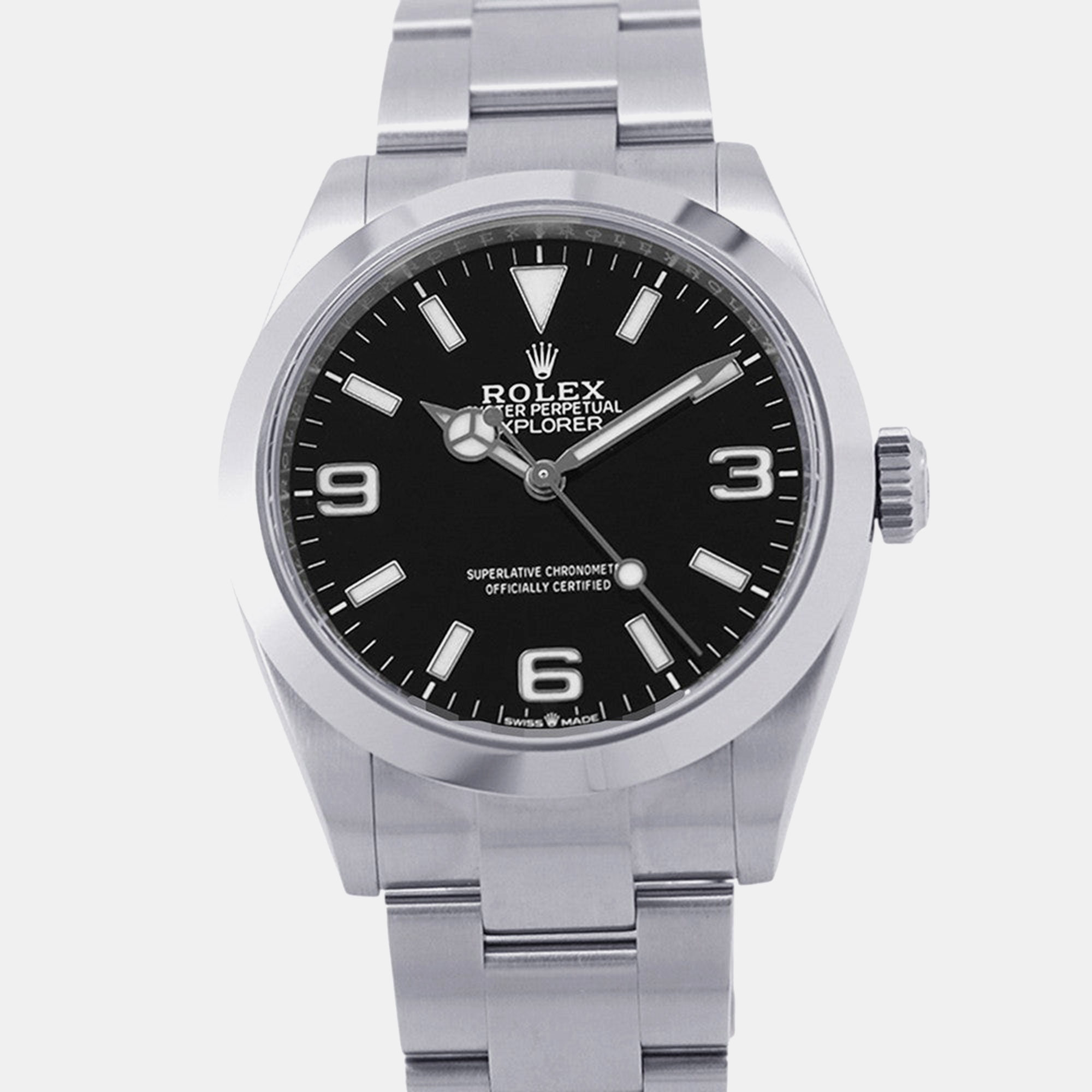 Rolex Explorer 224270 Black Stainless Steel Automatic Men's Watches 40mm