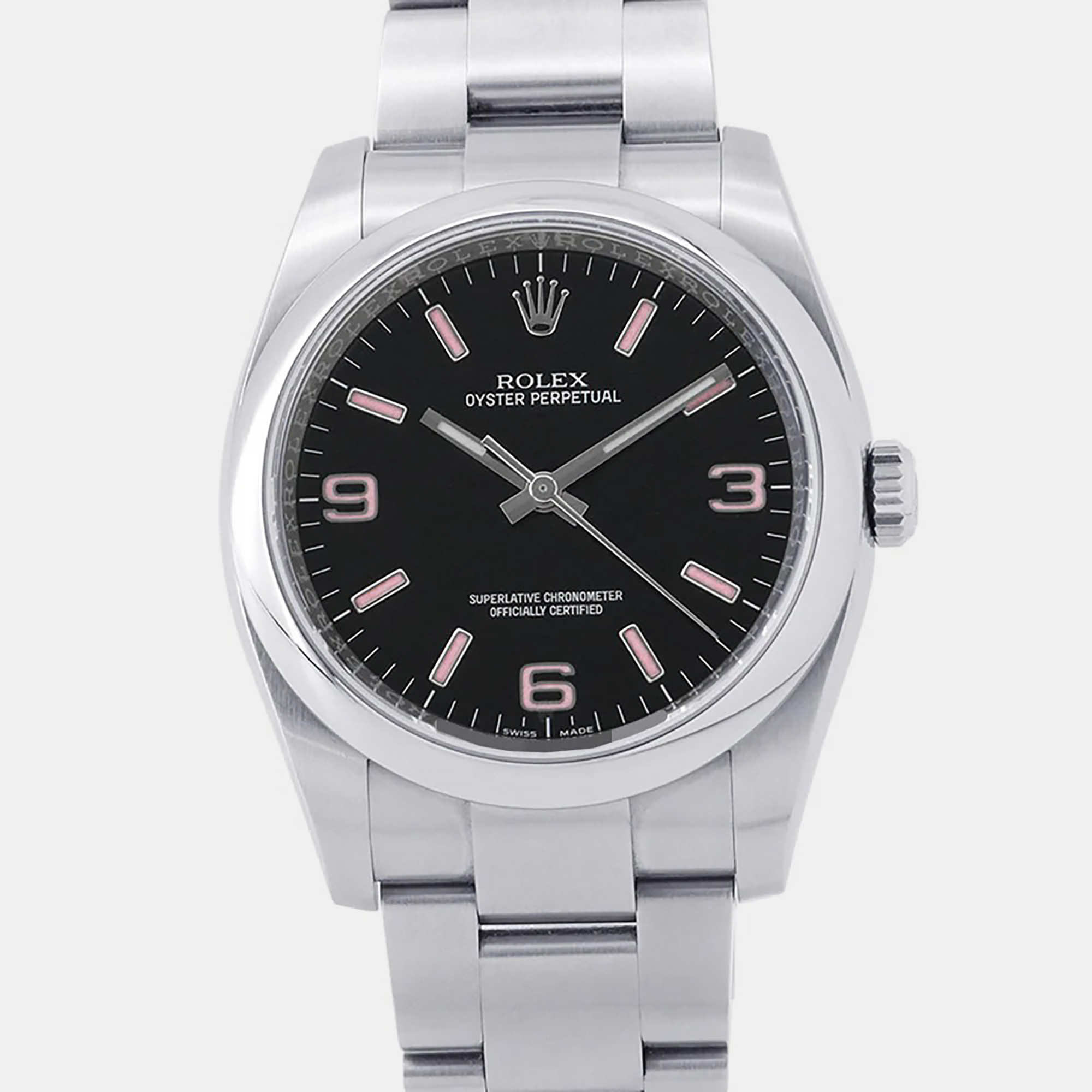 

Rolex Oyster Perpetual 116000 Black Stainless Steel Automatic Men's Watches