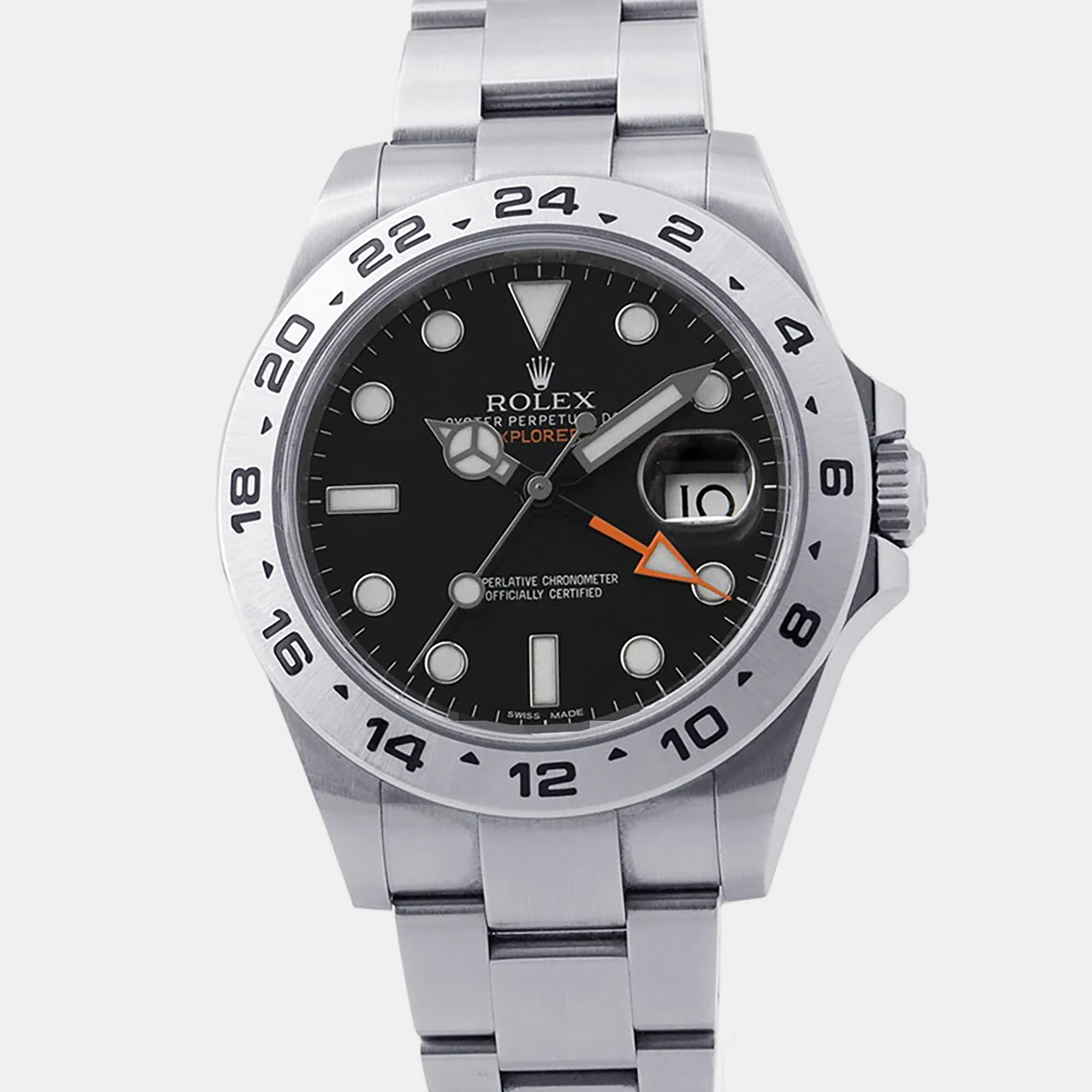 Rolex Explorer II 216570 Black Stainless Steel Automatic Men’s Wristwatch 42mm