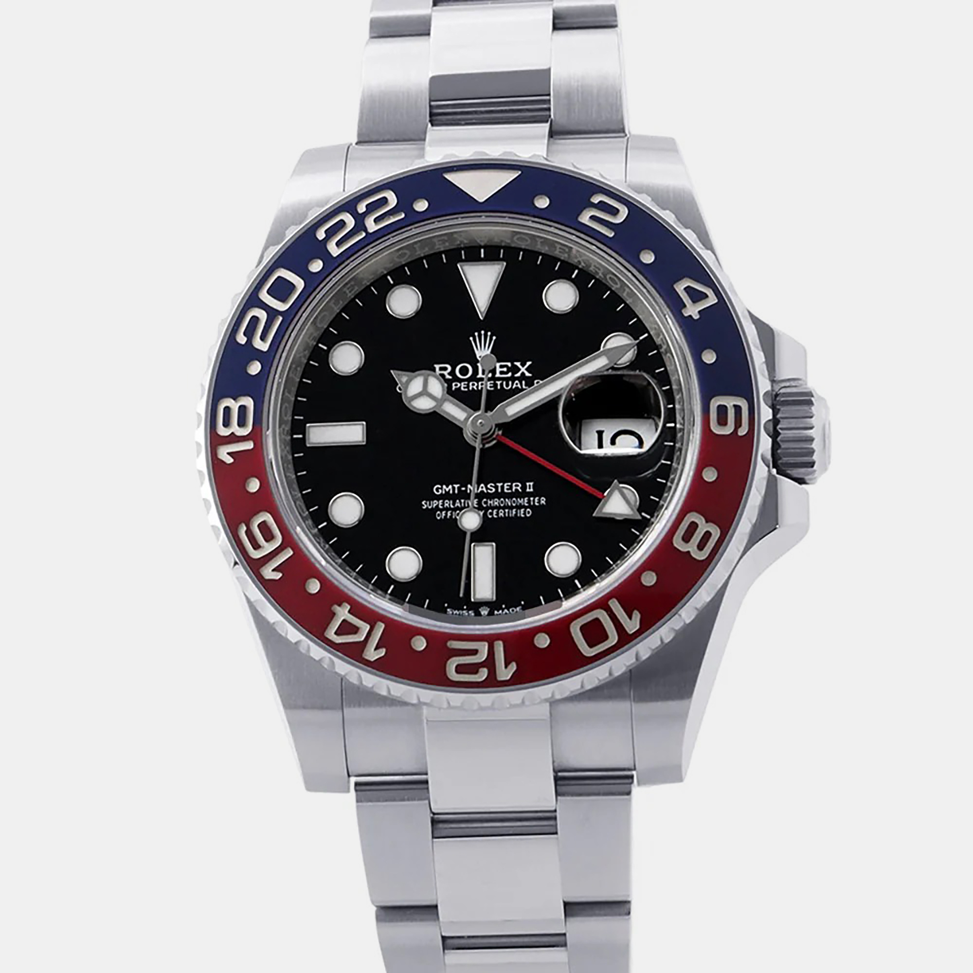 Rolex GMT-Master II 126710Blro Black Stainless Steel Ceramic Automatic Men’s Wristwatch 40mm
