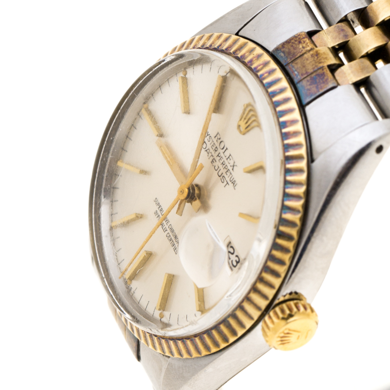 

Rolex Champagne Stainless Steel, Silver