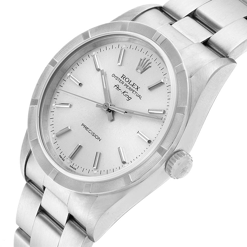 

Rolex Silver Stainless Steel Air King