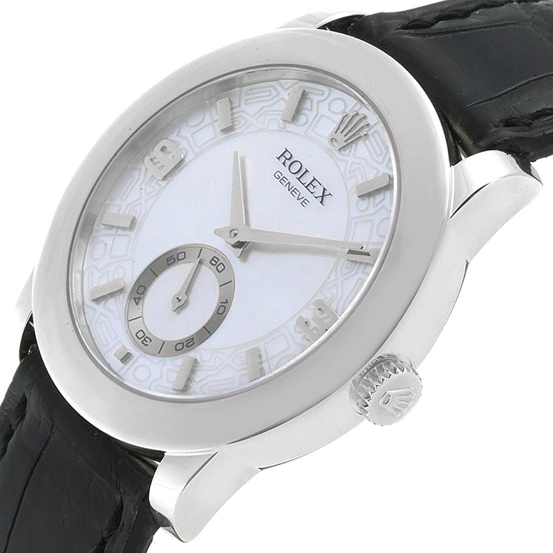 

Rolex MOP Platinum Cellini Cellinium, Silver