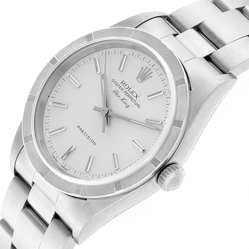 

Rolex Silver Stainless Steel Air King