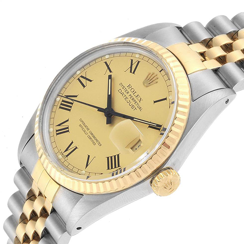 

Rolex Champagne Buckley, Gold