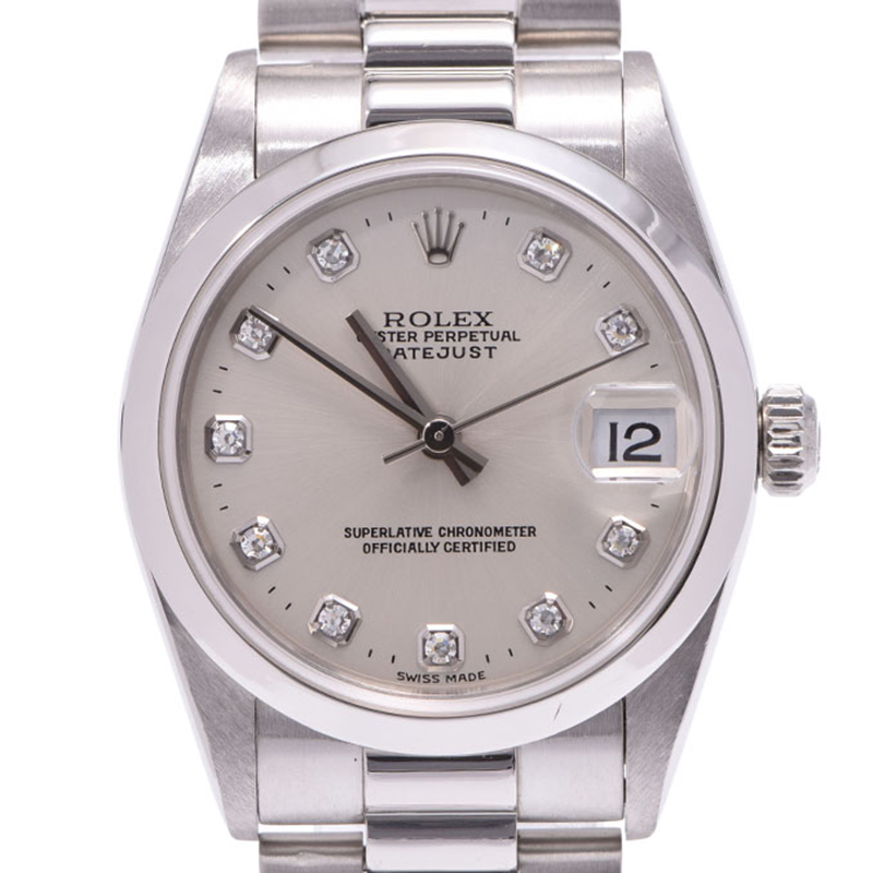 

Rolex Silver Platinum Datejust