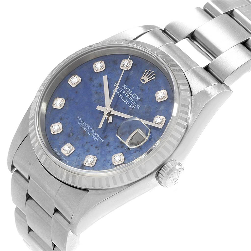 

Rolex Blue Sodalite Diamonds