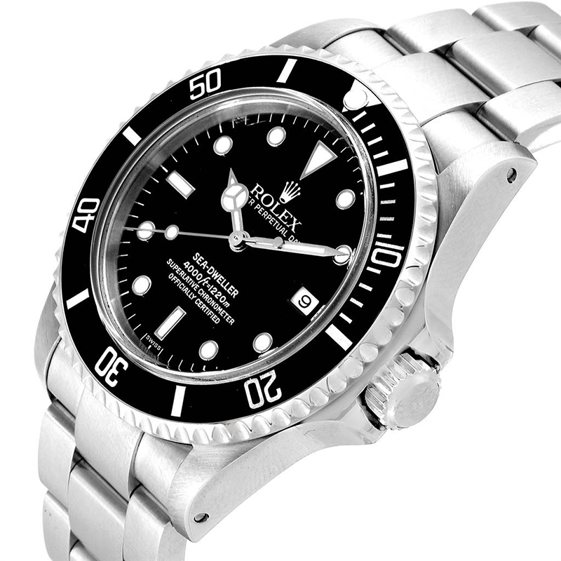

Rolex Black Stainless Steel Seadweller