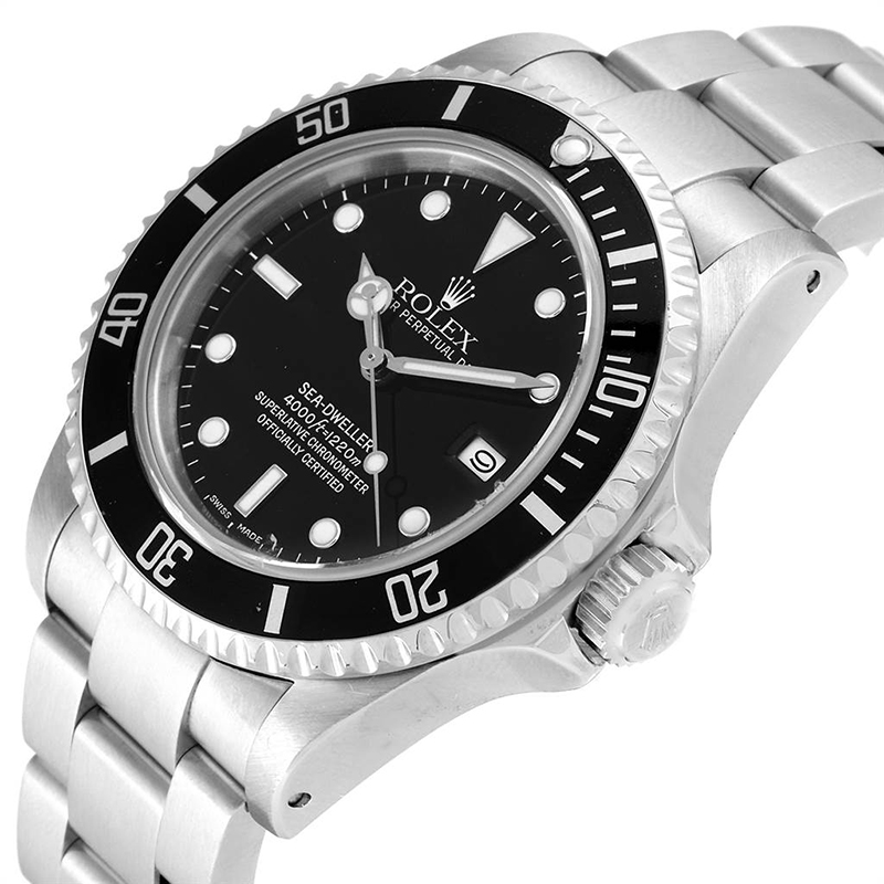 

Rolex Black Stainless Steel Seadweller