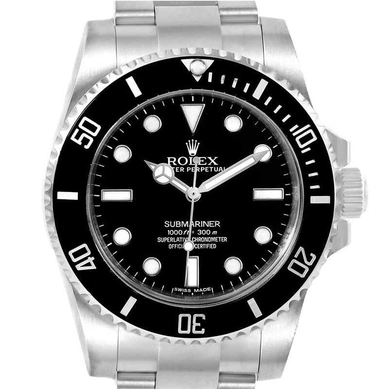 

Rolex Black Stainless Steel Submariner