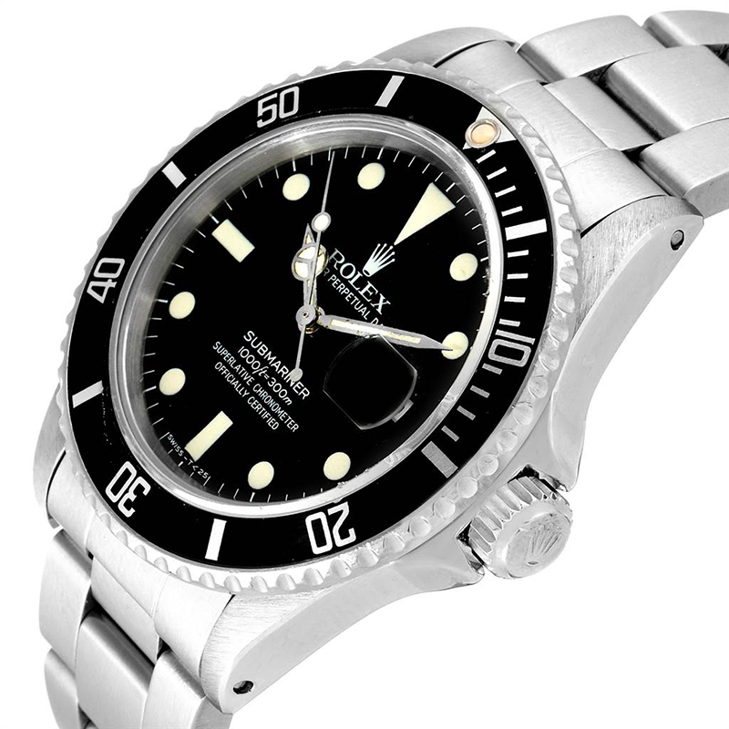 

Rolex Black Stainless Steel Submariner Date