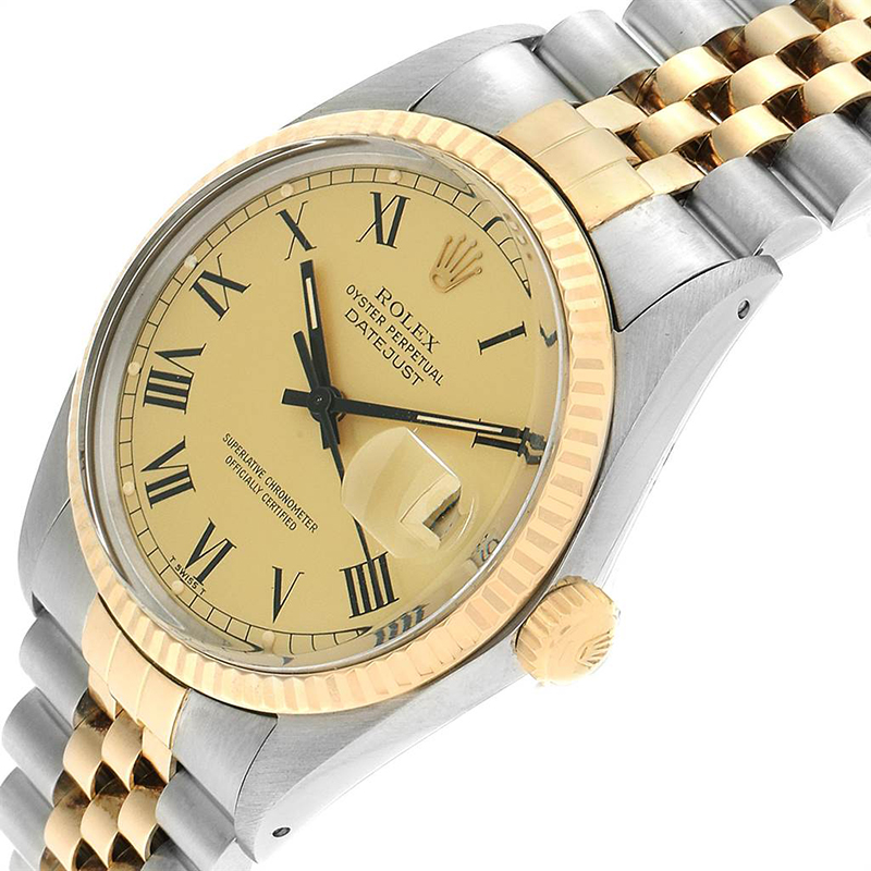 

Rolex Champagne Buckley, Gold