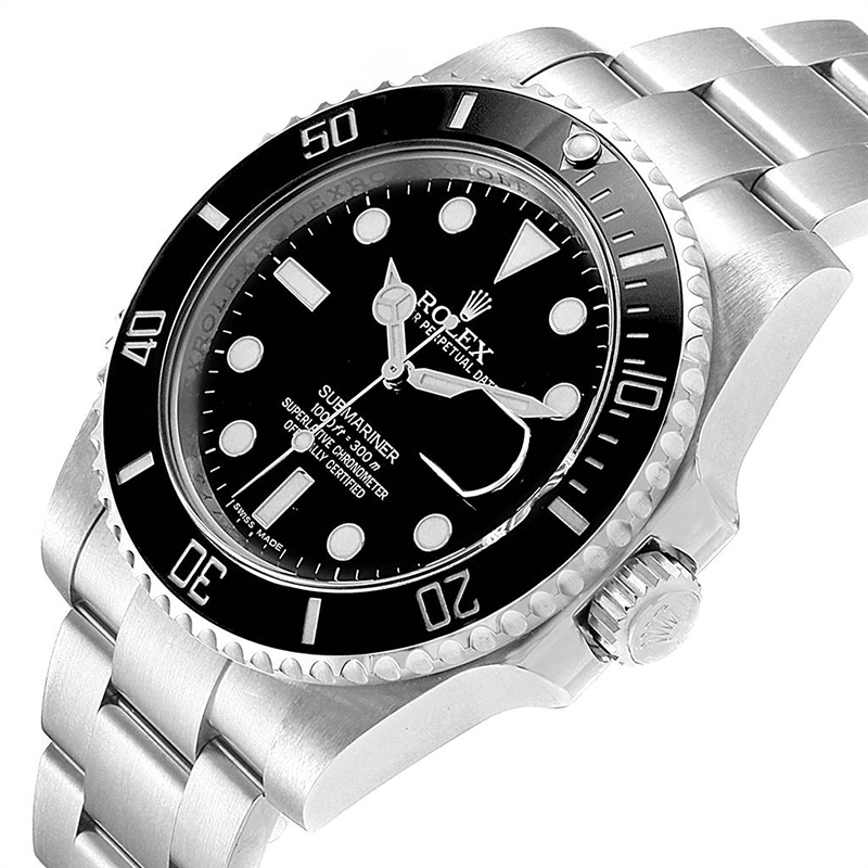 

Rolex Black Stainless Steel Submariner