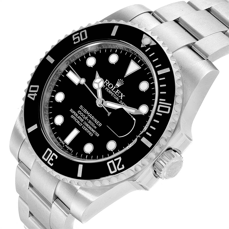 

Rolex Black Stainless Steel Submariner