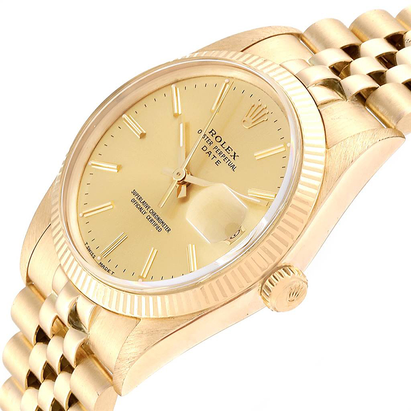 

Rolex Champagne, Gold