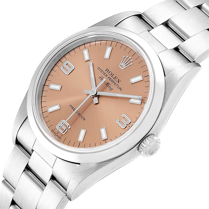 

Rolex Salmon and Stainless Steel, Pink