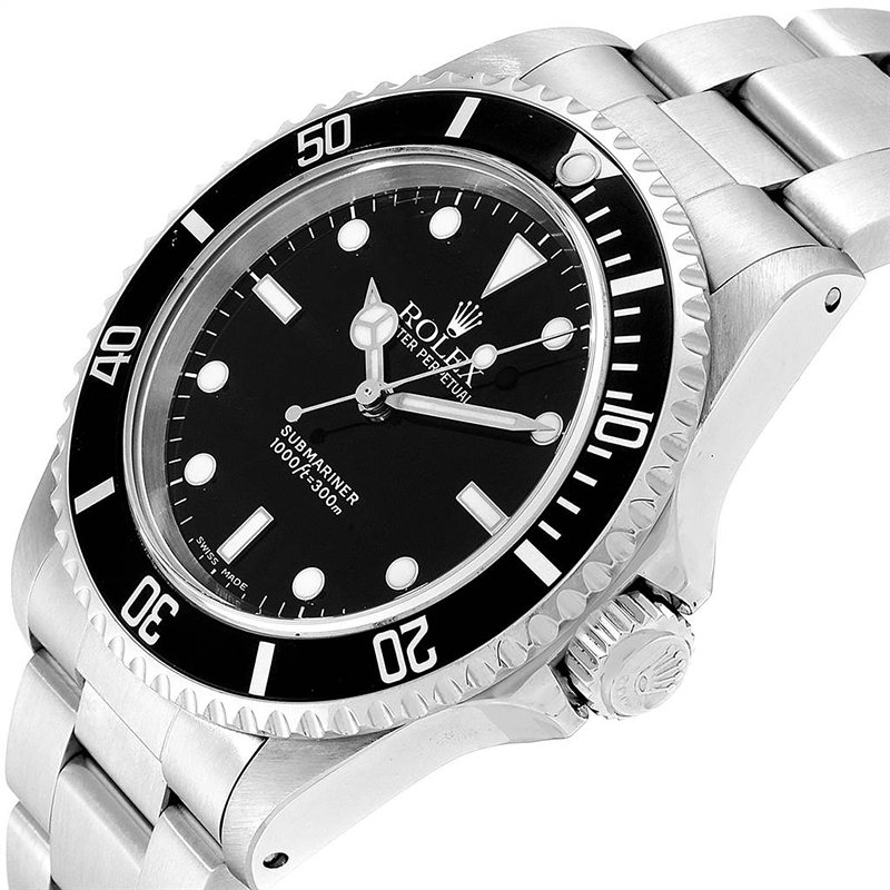 

Rolex Black Stainless Steel Submariner