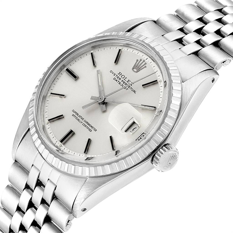 

Rolex Silver Stainless Steel Datejust Vintage