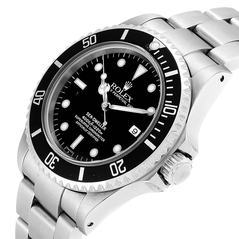 

Rolex Black Stainless Steel Seadweller