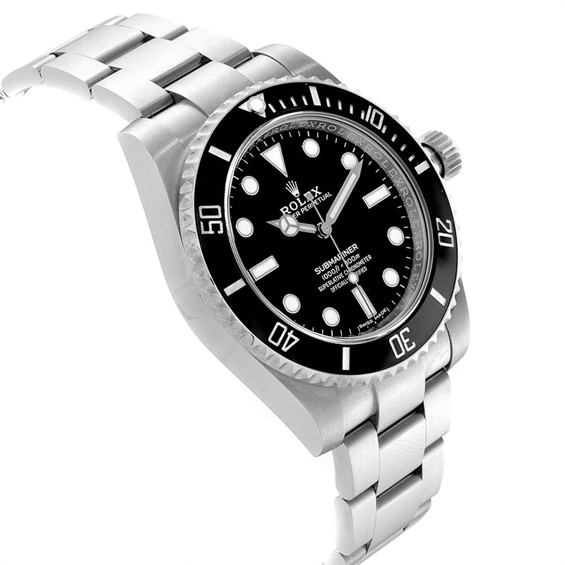 

Rolex Black Stainless Steel Submariner