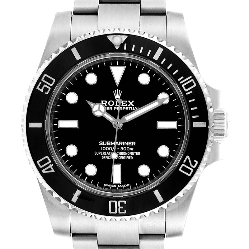 

Rolex Black Stainless Steel Submariner