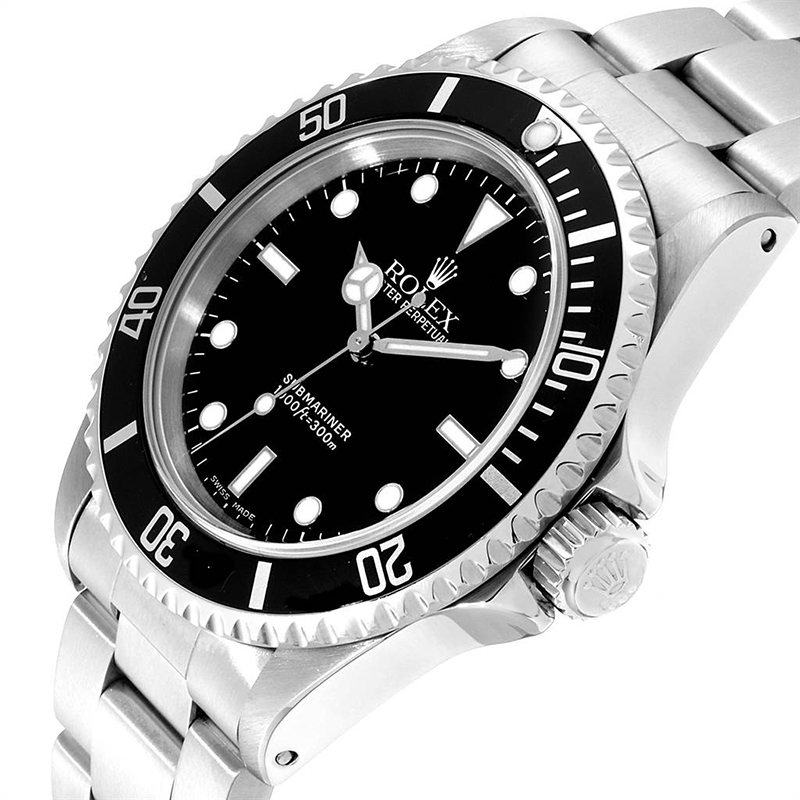 

Rolex Black Stainless Steel Submariner