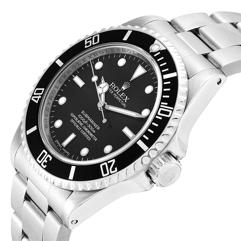 

Rolex Black Stainless Steel Submariner