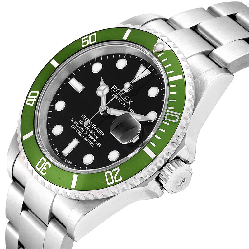 

Rolex Black Stainless Steel Submariner