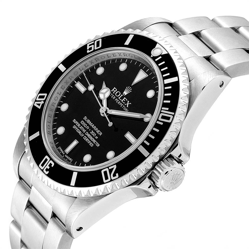 

Rolex Black Stainless Steel Submariner
