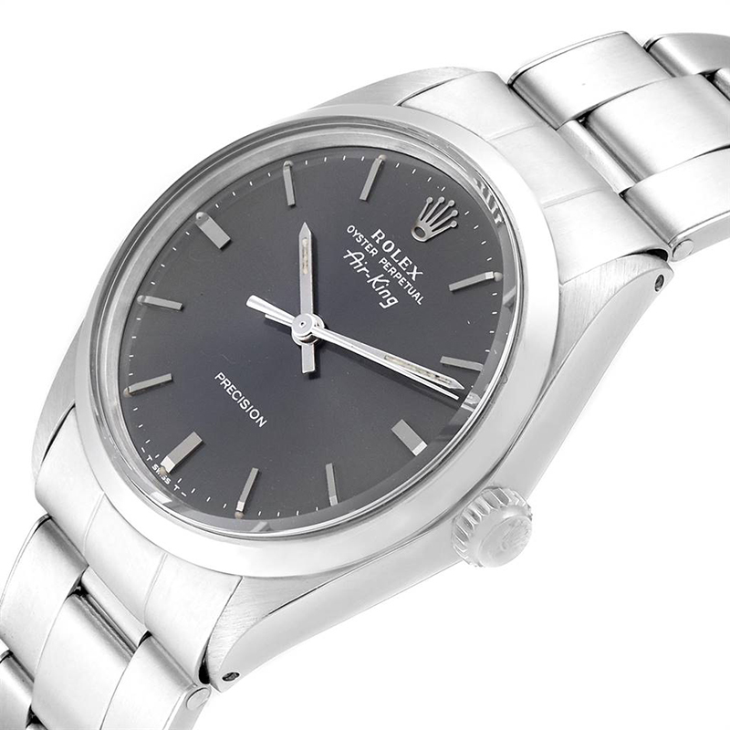 

Rolex Grey and Stainless Steel Air King