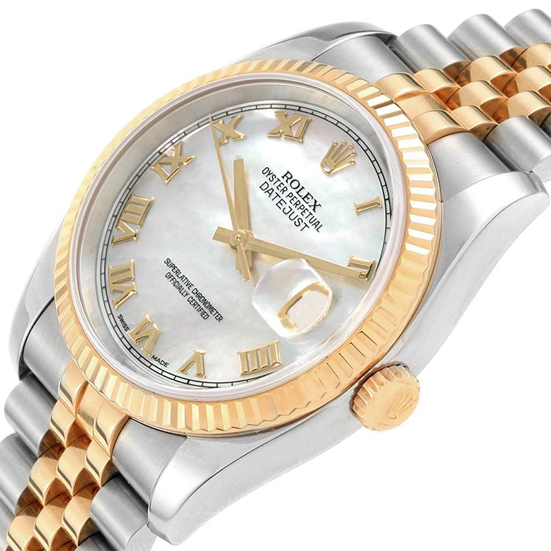 

Rolex MOP, White