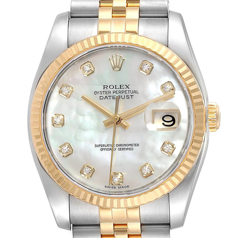 

Rolex MOP Diamonds, Silver