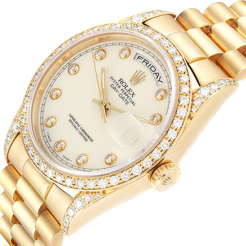 

Rolex Off White Diamonds