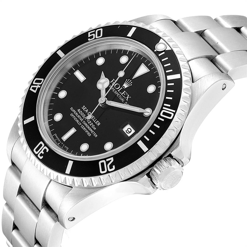 

Rolex Black Stainless Steel Seadweller