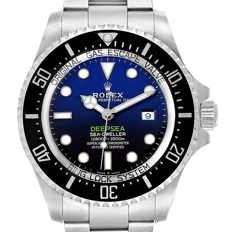 

Rolex Blue Stainless Steel Seadweller Deepsea